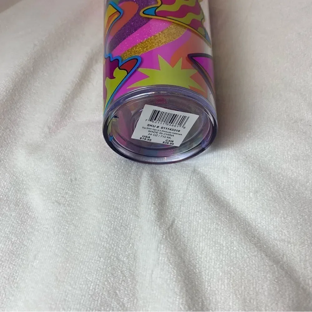 Tim Singleton xStarbucks Collaboration New With Tags 24Oz Tumbler